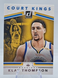 2017-18 Panini Donruss KLAY THOMPSON "Court Kings" Insert  MINT!
