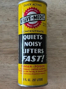 Valve Medic Concentrate - Vintage - 8 FL. Oz. Can - Sealed & Full - Great Shape! - Picture 1 of 5