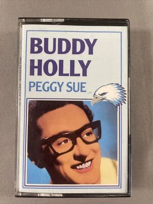Vintage Buddy Holly Peggy Sue (Cassette Tape) Rare Foto 1 de 4