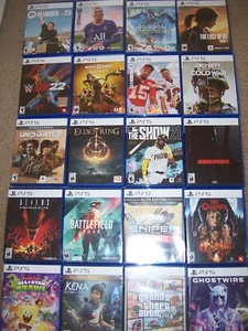 Authentische Sony Ersatzhülle Box für PlayStation 5 Spiele PS5 Original Artwork - Bild 1 von 129