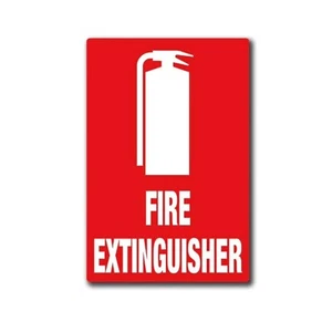 FIREBOX Fire Extinguisher Location Sign, Emergency Extinguisher Placement Sign - Picture 1 of 1
