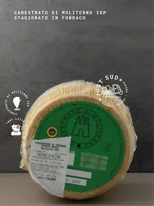 Pecorino Formaggio Canestrato di Moliterno IGP Stagionato Latticini Latte 3 Kg - Foto 1 di 5
