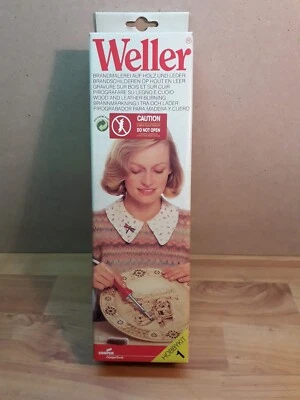 Pirografo Weller 25W 230VAC con 8 accessori + 6 scalpellini - Immagine 1 di 4