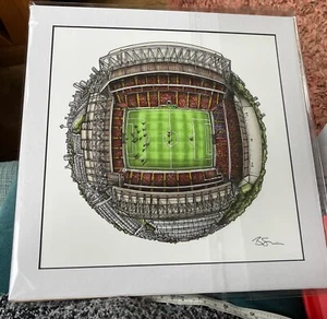 Ben Staves Art Anfield Globe Print  - Picture 1 of 4