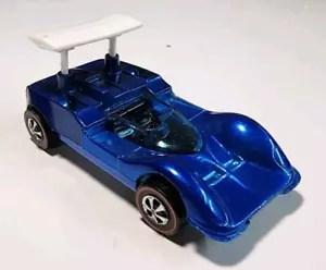 Vintage Hot Wheels Redline HK Blue w/Black Interior Chaparral 2G 1/64 Diecast - Picture 1 of 12