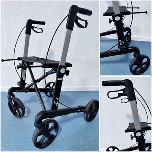 Russka Vital Classic 54 mokka Rollator Gehhilfe Gehwagen Laufhilfe Mobilität - Bild 1 von 9
