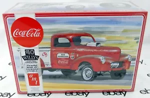 1:25 Scale 1940 Willys Coca-Cola Pickup Truck Plastic Model Kit - AMT #1145M/12 - Picture 1 of 4
