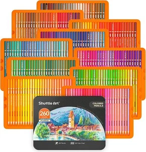 Shuttle Art 260 Farbstifte, 1 Stück (Packung mit 260), 260 Farben - Bild 1 von 9