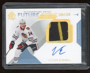 2018-19 SP Authentic Future Watch Limited Patch Auto #167 Victor Ejdsell 100/100 - Picture 1 of 2