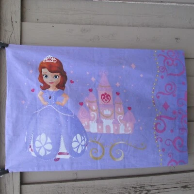 Fronha Disney Sofia a Primeira Tamanho Padrão Substituição Roxa - Imagem 1 de 4