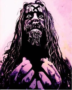 ROB ZOMBIE Very Limited Edition ANDREW SANCHEZ Zobie Goes Metal 8x10 Art Print - Picture 1 of 1