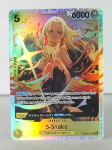 S-Snake - Two Legends - OP08-112 - Lámina - Súper Raro - Imagen 1 de 6
