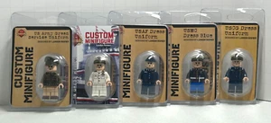Brickmania Minifigure Bundle - US Military Dress Uniforms - READ! - Picture 1 of 6