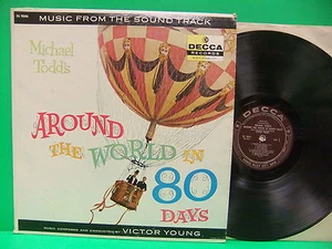 Around The World In 80 Days 1957 1959 Soundtrack Mono LP Michael Todd Decca 9046 - Picture 1 of 2