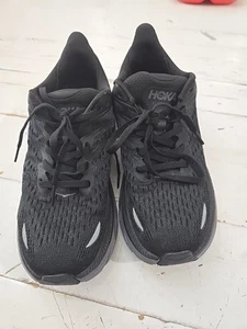Hoka One One Clifton 8 Damengröße 9 dreifach schwarz 1119393-BBLC Laufschuhe - Bild 1 von 11