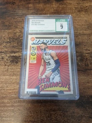 Ben Simmons 2019-20 Donruss Net Marvels CSG 9 #14 Philadelphia 76ers - Image 1 of 2