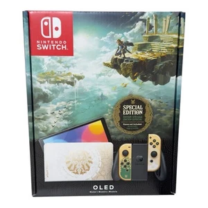 Limited Edition Nintendo Switch OLED 64GB Zelda Tears of the Kingdom Konsole - Bild 1 von 4