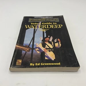 TSR 9379 AD&D Advanced Dungeons & Dragons Volo's Guide to Waterdeep - ohne Karte - Bild 1 von 4