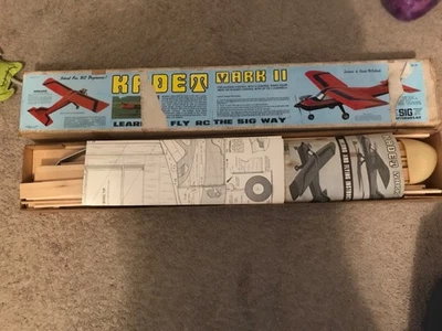 Sig Kadet Mark II 训练飞机 RC Claude McCullough 套件 RC-49 — 第 1/4 张图片