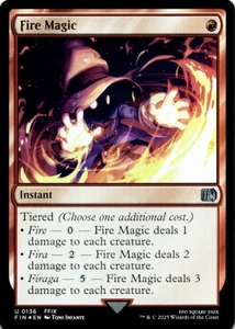 MTG Fire Magic Foil NM FINAL FANTASY Magic 136 - Bild 1 von 2