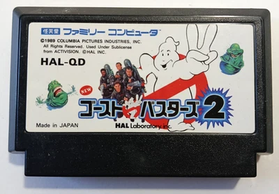 New Ghostbusters II (2) Nintendo FC Famicom 1990 Japanese Import Cartridge - Image 1 of 4