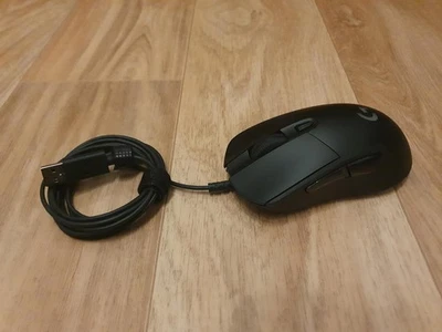 Logitech G403 Hero Gaming-Maus, schwarz, neuwertig - Bild 1 von 4