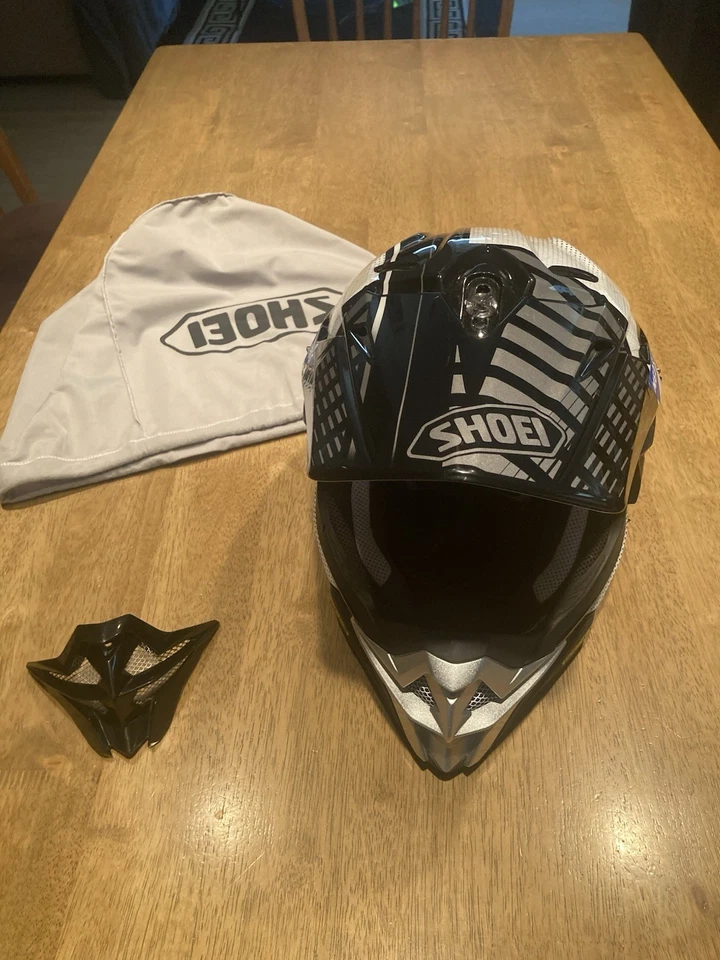 Shoei VFX-EVO Blazon TC-5 (M) Motocross Helmet — Excellent Condition. $450.00. - Image 1 of 4