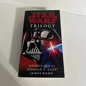 The Star Wars Trilogy Lucas, Glut & Kahn Paperback Darth Vader Cover 2012 - Picture 1 of 5