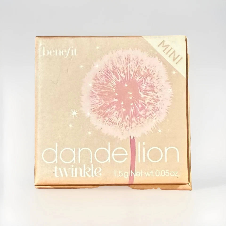 Iluminador Benefit Dandelion Twinkle Soft Nude Rosa 1,5 g/,05 oz Tamaño de Viaje Nuevo Foto 1 de 1