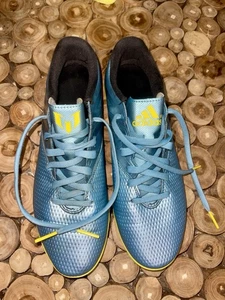 Adidas Messi 15.3 TF Me 11.5 Futbol Ice Blue Turf  Soccer Shoes Running Sneakers - Picture 1 of 19