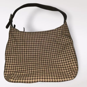 Lauren Ralph Lauren 90s Korea Wool Houndstooth Shoulder Purse Bag Classic Career - Bild 1 von 10