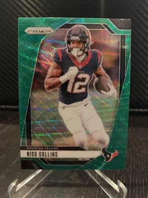Nico Collins Green Wave 2024 Prizm #113 Texans - Image 1 of 4