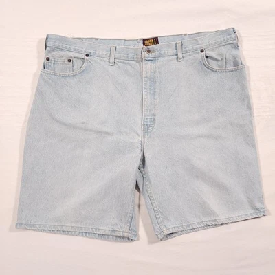 Vintage Faded Glory Denim Shorts Mens 42 Light Wash Baggy Jorts Skater Y2K - Image 1 of 4