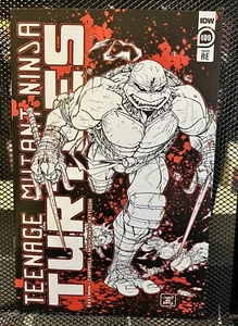 TEENAGE MUTANT NINJA TURTLES 109 JONBOY MEYERS B&W SKETCH VARIANT - Picture 1 of 11