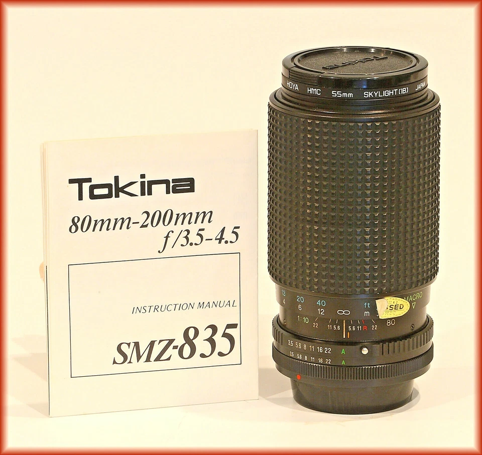 Tokina 80-200mm F/3.5-4.5 Lens For Canon Minty!!! - Image 1 of 1