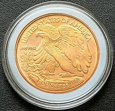 Walking Liberty 1 oz 999 Fine Copper Round - Mint Condition