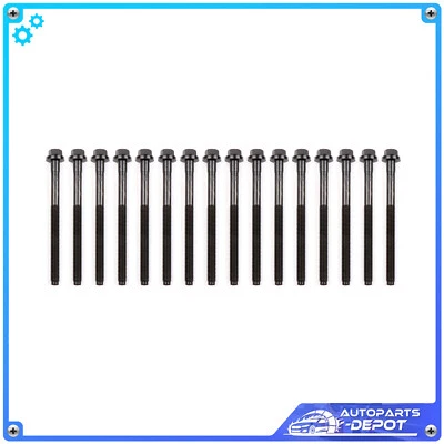 Head Bolt Set Fits 98-08 Ford Ranger Taurus Mazda B3000 Mercury Sable 3.0L OHV U Foto 1 de 4