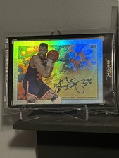 Tyson Beck x Patrick Ewing Legend Rainbow Foil On-Card Auto #12/25 Knicks SP