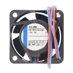 For 414JHH 24V 3.6W 0.15A 2 Pin 40*40*25mm Cooling Fan Inverter Fan Axial Fan - Afbeelding 1 van 5