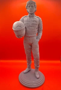 Giant Ayrton Senna 300 mm solid Statue F1 3D Resin Printed Formula One Brazil - Picture 1 of 4
