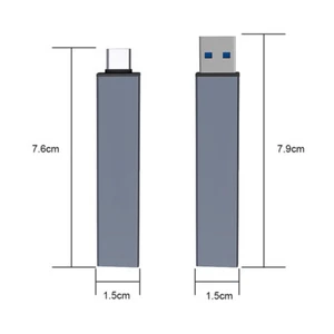 USB 3.0 3 Port USB Hub 2.0 Use Power Adapter Multiple Expander USB 3.0 Hub - Photo 1/20