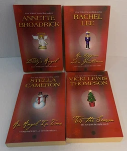 Harlequin Romance Holiday Paperback Books Daddy's Angel Tis The Season -Lot of 4 - Bild 1 von 6