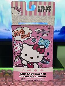 New 2023 Sanrio Hello Kitty Passport Holder Travel Wallet Luggage ID Document