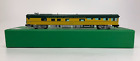 Overland Models N Scale Brass C&NW Fox River Track Inspection Car Yellow Green