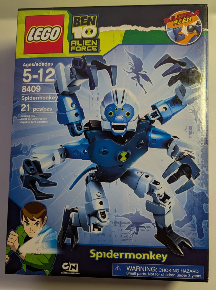 *NEW* LEGO Ben 10 Alien Force 8409 Spidermonkey - Image 1 of 1