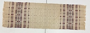 Hand Loomed Table Runner 27” x8 3/4” - Picture 1 of 1
