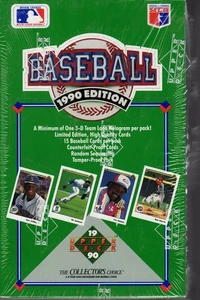 Upper Deck "The Collector's Choice" 1990 Baseball Cards Factory Sealed Box - Picture 1 of 5