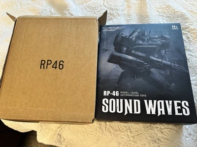 NSIB Transforms RP-46 MP Soundwave y 3 cintas conjunto figura de acción 25CM Foto 1 de 3