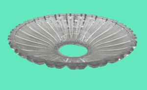 Vintage Clear Glass Sunburst Design Decorative Bowl - Picture 1 of 5