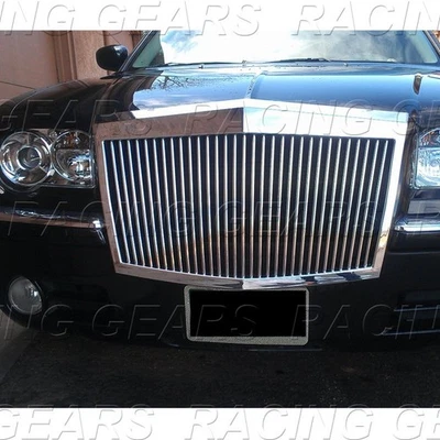 PARA CHRYSLER 300 300C ROLLOS CROMADOS ESTILO ROYCE PHANTOM CAPÓ DELANTERO REJILLA PARRILLA Foto 1 de 4